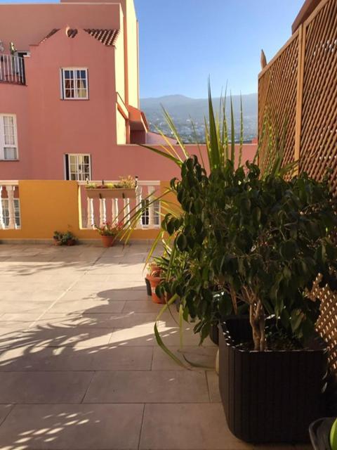 Grosse Terrasse. Modern. Home Office. Solarium Los Realejos Bagian luar foto